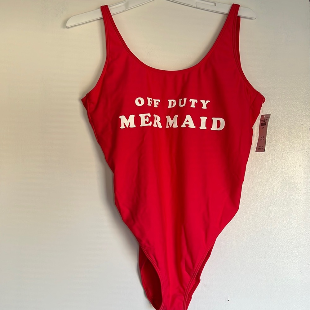 Hollis tee off duty mermaid swimsuit